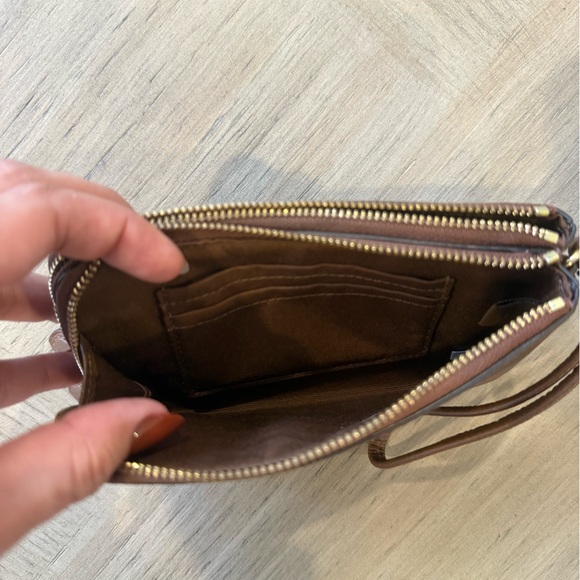 Coach double zipper wristlet wallet - Picture 3 of 3